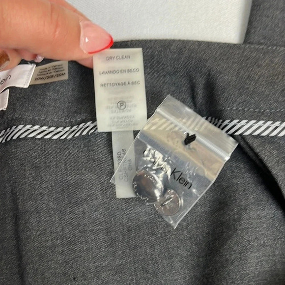 Calvin Klein NWT Gray Morden Fit Pant Size 20W - Picture 6 of 13